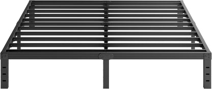 furnitui 12 inch high platform california king bed, main product view