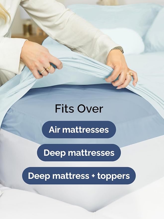 Extra Deep Twin XL Fitted Sheet - Image 6