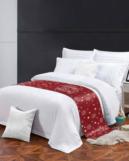 Independence Day Blue White Star Bed Runners - Image 4