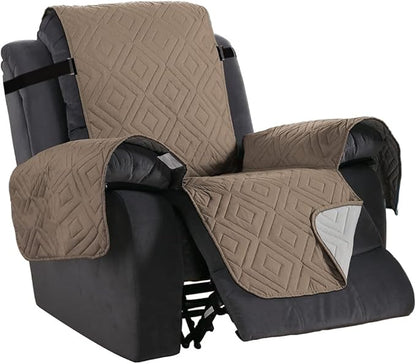 H.VERSAILTEX Reversible Quilted Recliner Covers Water Resistant Furniture by HVERSAILTEX