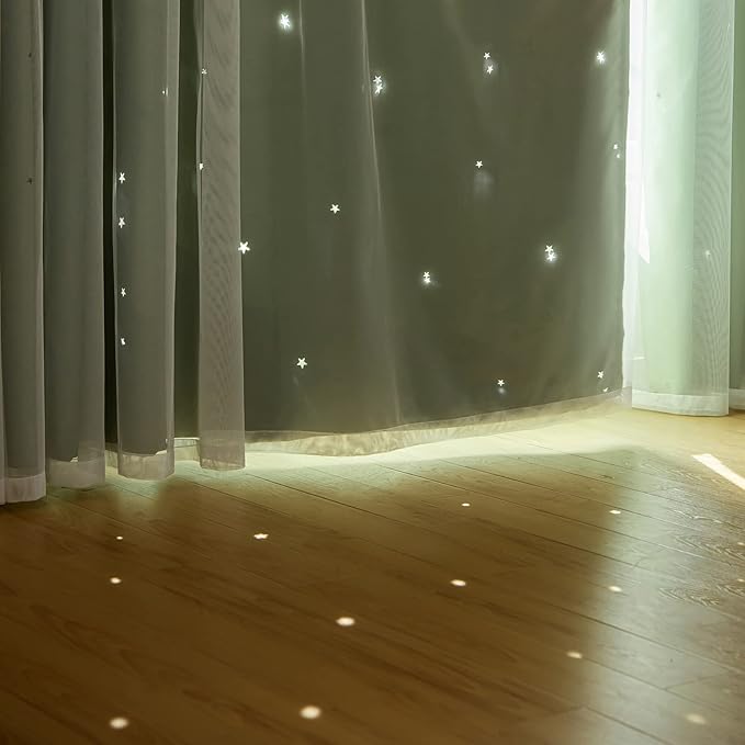 Stars Blackout Curtains for Bedroom - Image 8