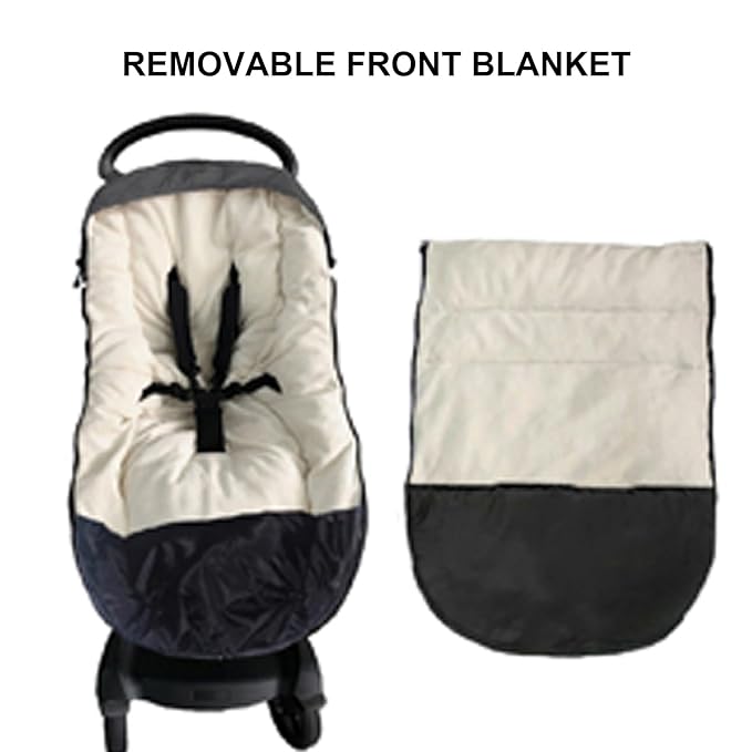 funlife Anti-Kick Waterproof High Performance Winter Stroller Footmuff Fits All - Image 9