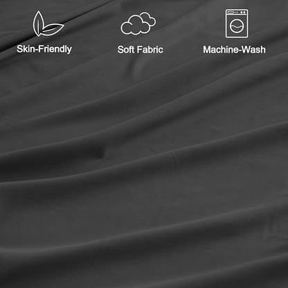 SPRINGSPIRIT Sleeper Sofa Queen Sheets Set, 4 Piece Bed Sheets Set Up to 8" - Image 2