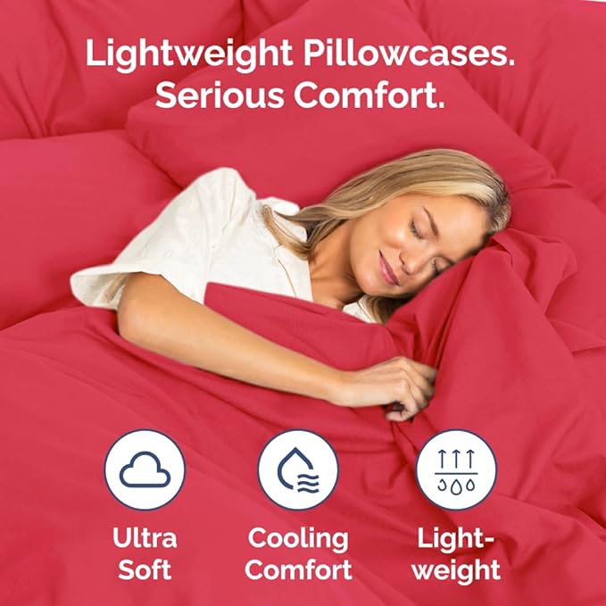 Queen Pillow Cases Set of 4 - Image 3