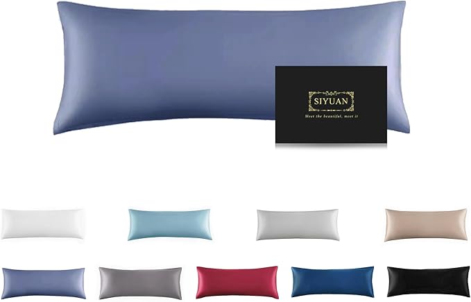 Mulberry Silk Pillowcase for Hair and Skin, Cooling Silk Pillow Case by SIYUAN