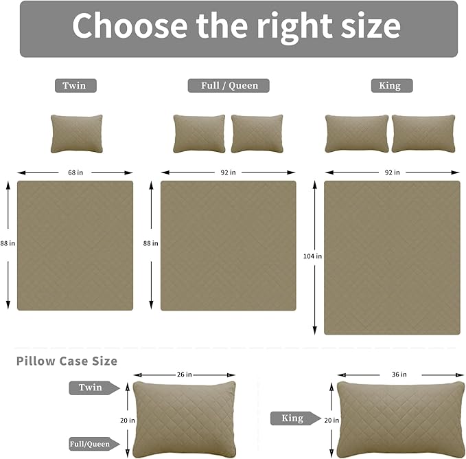 Easy-Going Full/Queen Size Reversible Quilt Set - Image 7