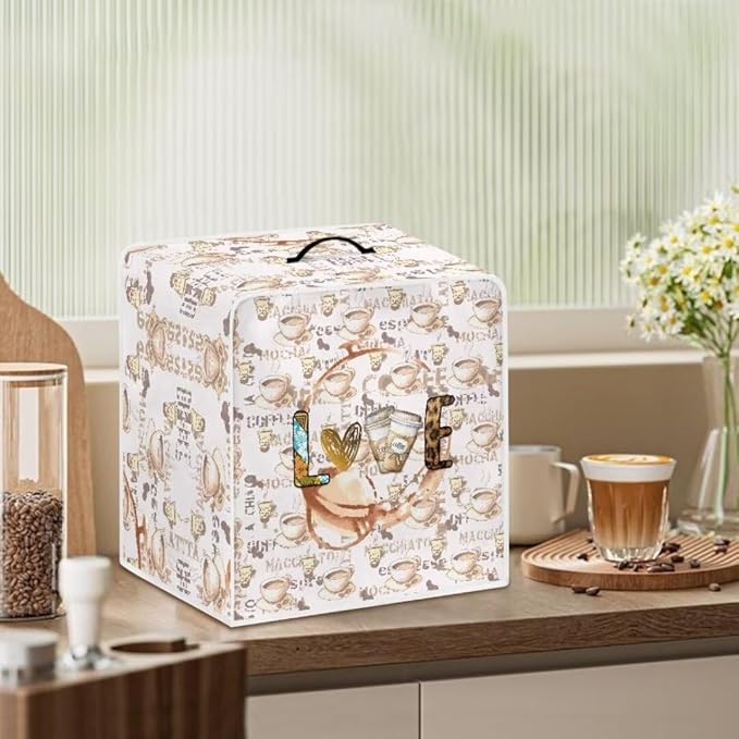 Mumeson Coffee Cup Coffee Maker Cover, Universal Waterproof and Dustproof Cover - Image 3