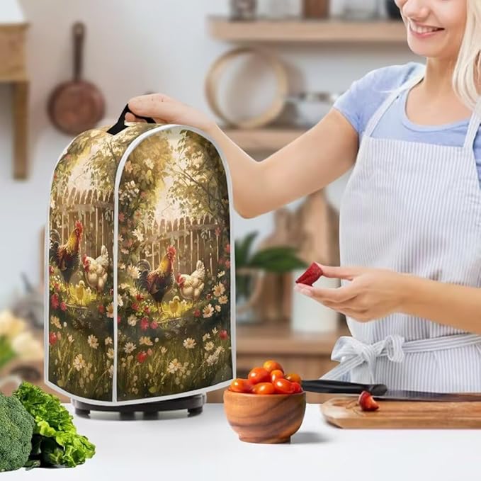 Chicken Blender Dust Cover, Anti Fingerprint Polyester Stand Mixer or Coffee - Image 3