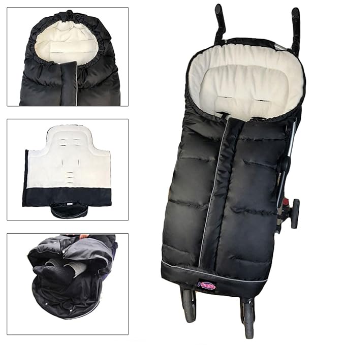 Weather Proof Oudtoor Walking Universal Stroller Bunting Bag - Image 9