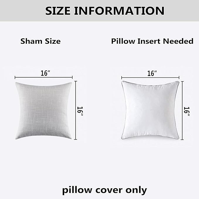 Kevin Textile Decor Pillow Cover Star Faux Linen Cushion Case - Image 6