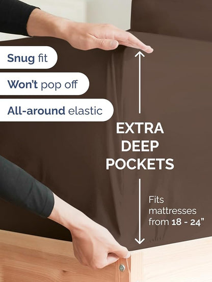 Extra Deep Queen Fitted Sheet - Image 2