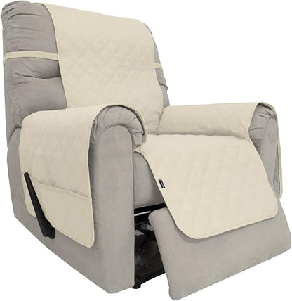 Easy-Going Sofa Slipcover Waterproof Recliner Chair Cover Non-Slip Fabric Couch by Easy-Going