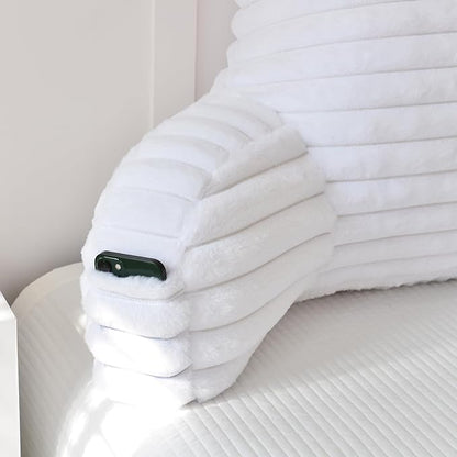 Yaoshuho Large Reading Pillow for Adults, Back Support Pillow for Sitting Up in - Image 6