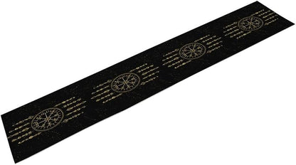 Viking Table Runner, Nordic Symbol Mysterious Aesthetic Table Runner - Image 8