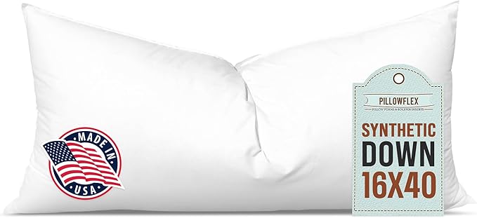 Pillowflex Synthetic Down Pillow Insert by Pillowflex