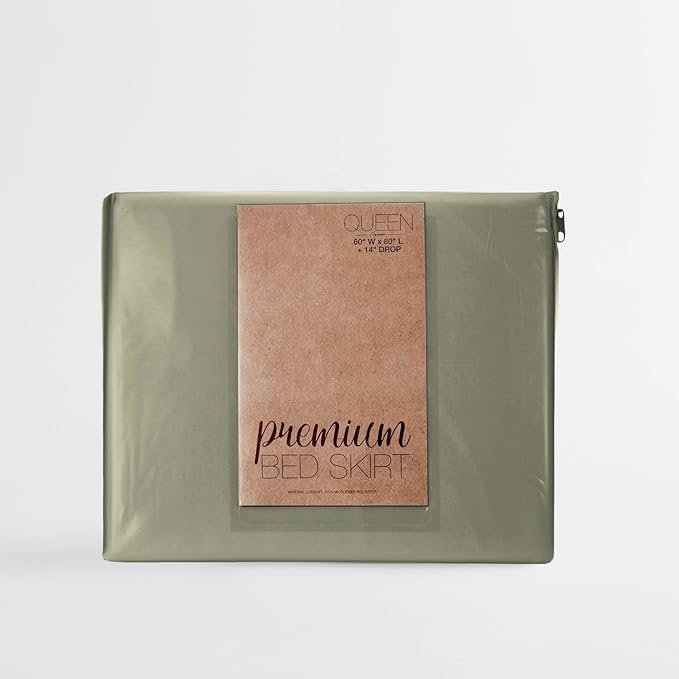 Linen Market Bed Skirt - Image 6
