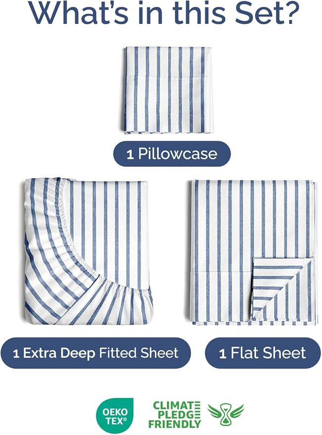 Extra Deep Pocket Twin Sheets - Image 2