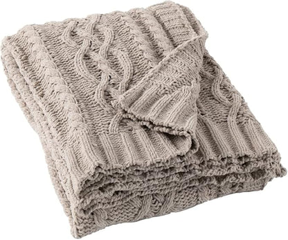 Battilo Light Grey Throw Blanket - Image 9