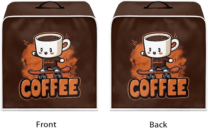 Coffee Maker Dust Cover Funny Mixer Small Kitchen Appliance Protector Foldable - Image 2