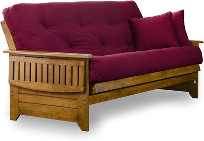 Nirvana Futons Brentwood Tray Arm Futon Sofabed Set - Image 4