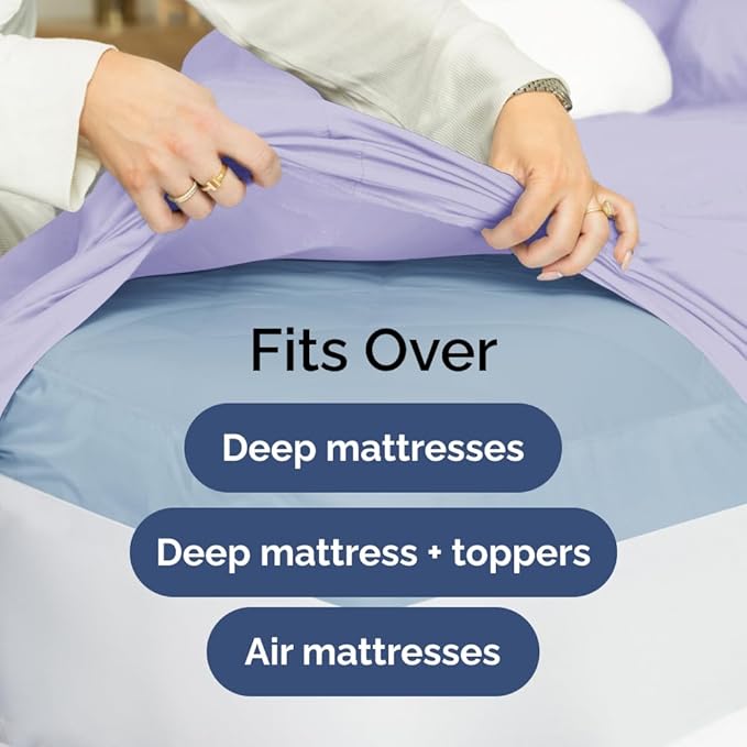 Extra Deep Twin Sheet Set - Image 6