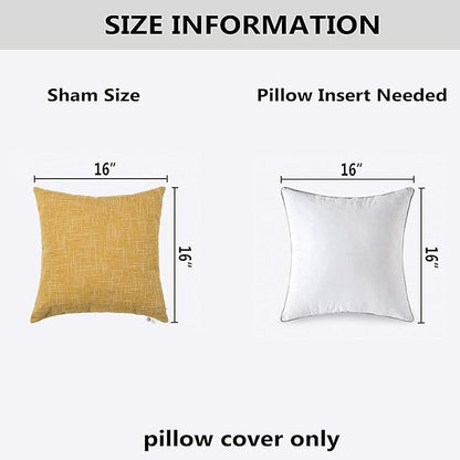 Kevin Textile Throw Cushion Cover Faux Linen Home Decorative Hand Made Pillow - Image 6