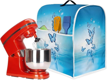 Butterfly Stand Mixer Cover Dust Protective Blue Stand Mixer Covers - Image 5