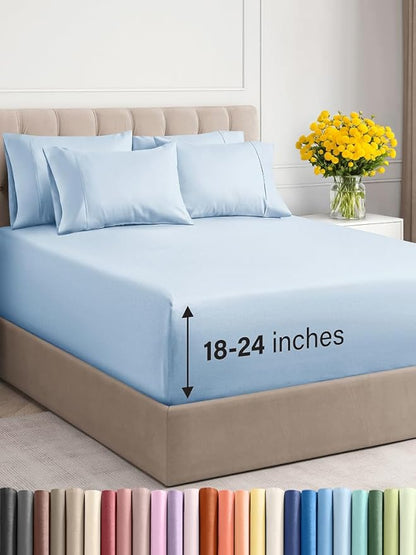Extra Deep Cal King Sheet Set by CGKUnlimited