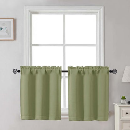 Gwine 24 Inch Long Tier Curtains by Gwine