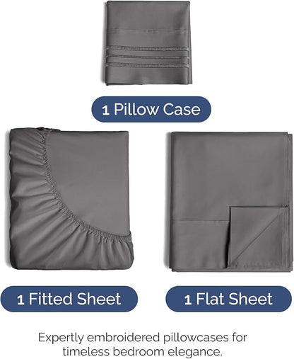 Twin Size 3 Piece Sheet Set - Image 2