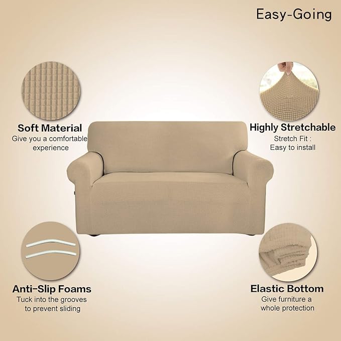 Easy-Going Stretch Oversized Sofa Slipcover 1-Piece Sofa Cover Furniture - Image 3