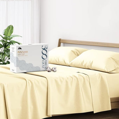 Mayfair Linen 100% Cotton Bed Sheets California King Sheet Set by MayfairLinen
