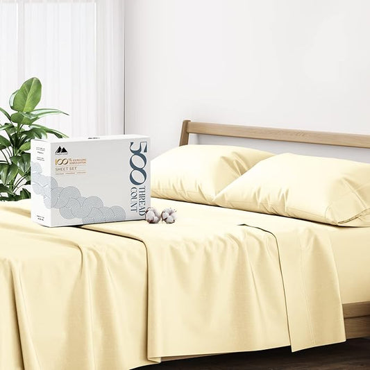 Mayfair Linen 100% Cotton Bed Sheets California King Sheet Set by MayfairLinen
