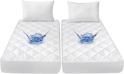 Split King Mattress Topper Protector Pad by Moonsea