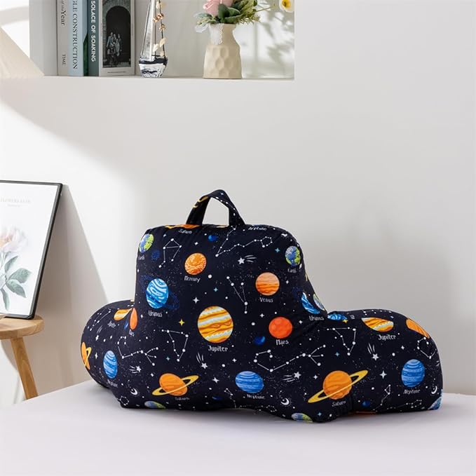 NTBED Galaxy Planet Printed Reading Pillow Bed Wedge Backrest - Image 2