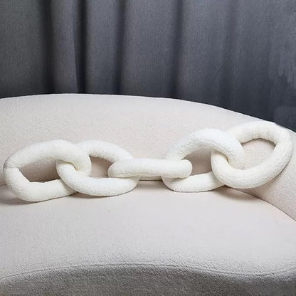 Long Chain Throw Pillow Knot Pillow，Knotted Chain Shape Cushion Dorm Room Decor - Image 6
