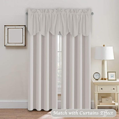 H.VERSAILTEX 2 Panels Blackout Curtain Valances - Image 2