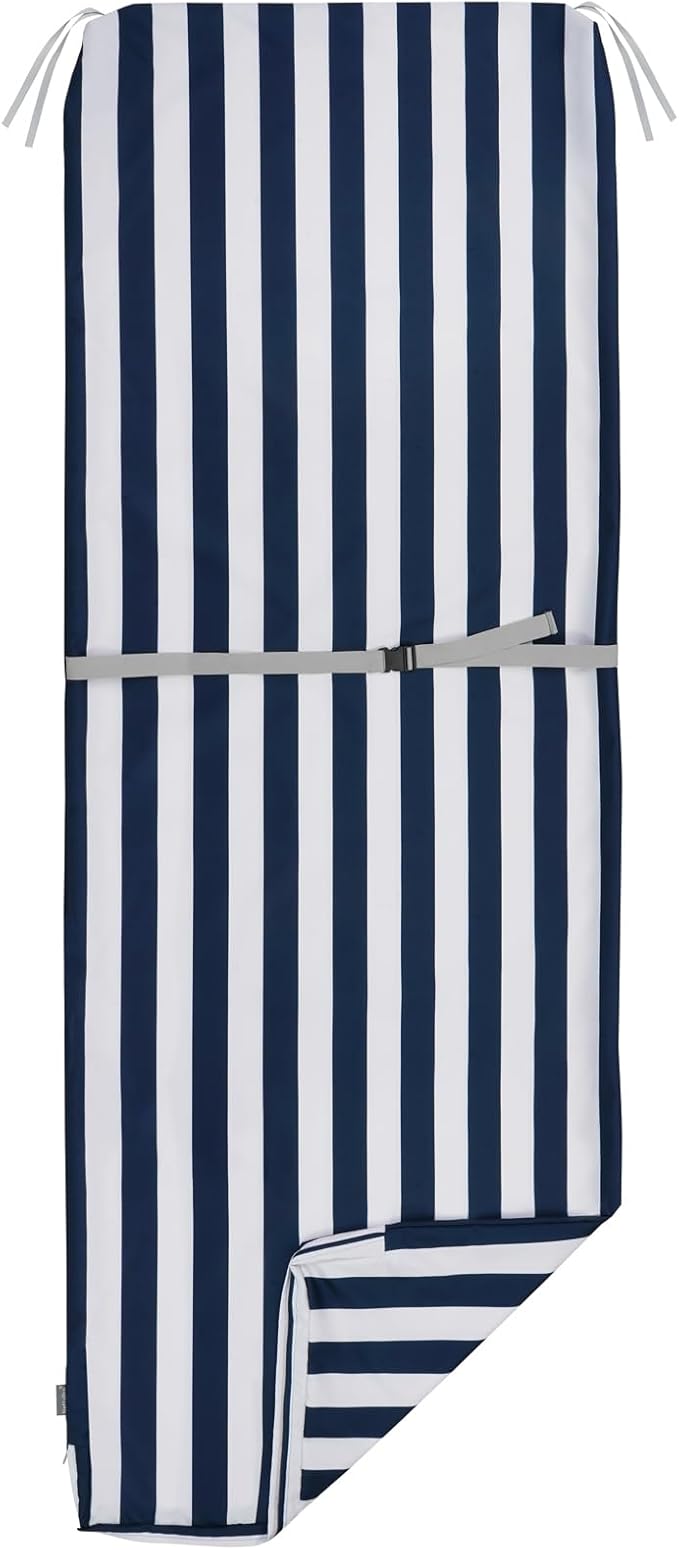NettyPro Outdoor Patio Chaise Lounge Chair Cushion Covers by NettyPro