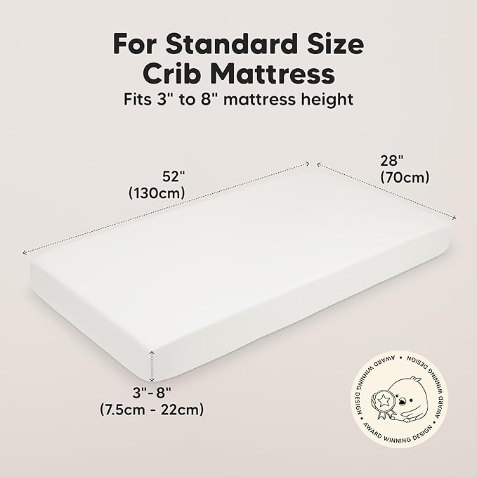 KeaBabies 2-Pack Baby Crib Sheets - Image 3