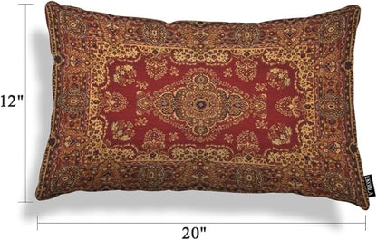 EKOBLA Oriental Persian Carpet Pattern Lumber Decorative Throw Cushion Cover - Image 5