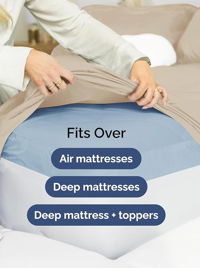 Extra Deep King Fitted Sheet - Image 6