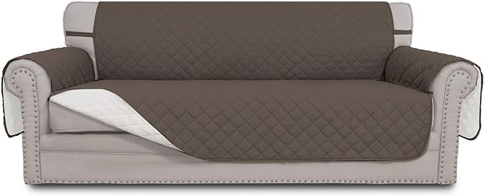 Easy-Going 4 Seater Sofa Slipcover Reversible Sofa Cover Water Resistant Couch by Easy-Going