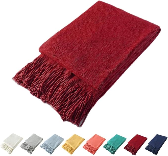 Homiest Decorative Knitted Throw Blanket by Homiest