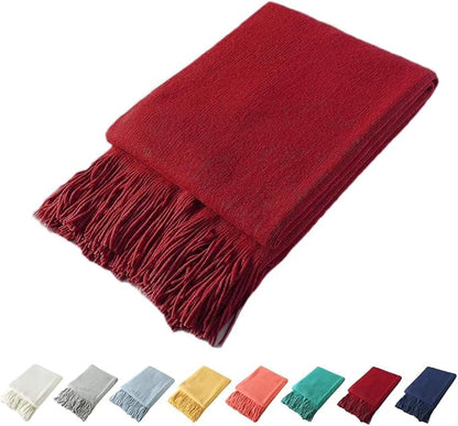 Homiest Decorative Knitted Throw Blanket by Homiest