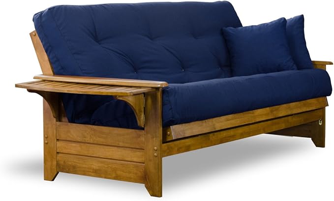 Nirvana Futons Brentwood Tray Arm Futon Sofabed Set by Nirvana+Futons