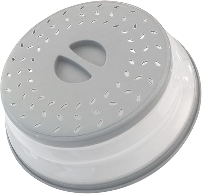 Collapsible Microwave Splatter Cover, 10.5 Inch, Microwave Plate Cover by JYYHSF