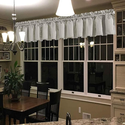 Extra Wide Window Valance for Bedroom & Living Room, Suitable for Large & Small - Image 2