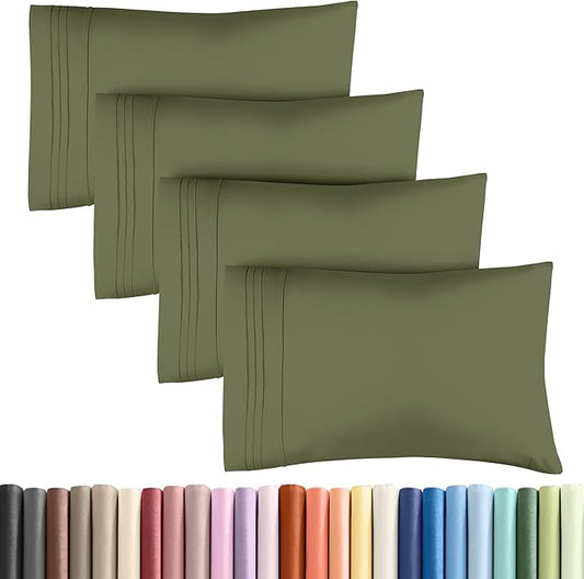 King Pillow Cases Set of 4 by CGKUnlimited