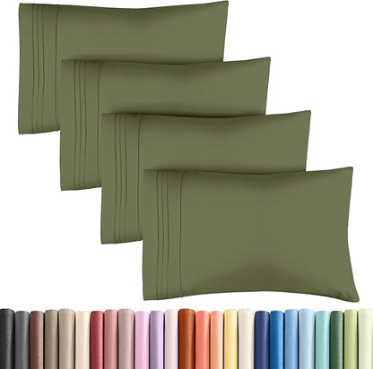 Queen Pillow Cases Set of 4 by CGKUnlimited