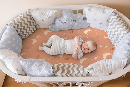 Jola's House 4 Pack Boho Bassinet Sheets - Image 6